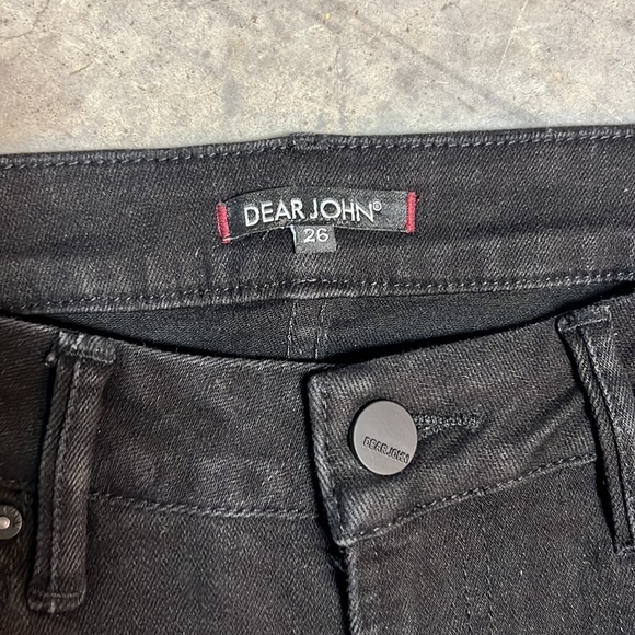 Dear John Black Lace Ankle Skinny Jeans - Picture 3 of 4